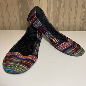 Reef Bella Costas Tropic Women's 9 Ballet Flats Tapestry Aztec Boho